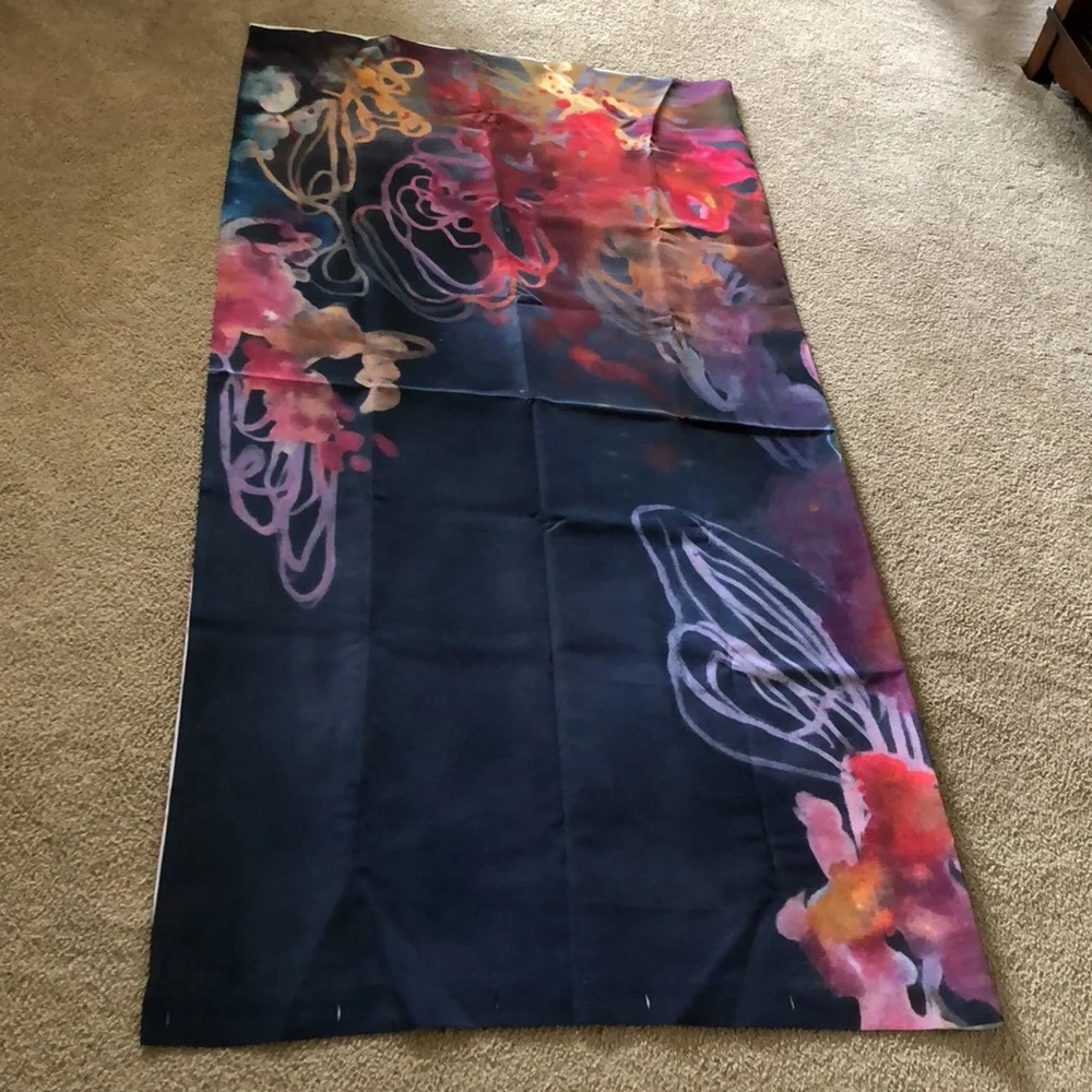NWOT Deny Designs Bursting Heart shower curtain